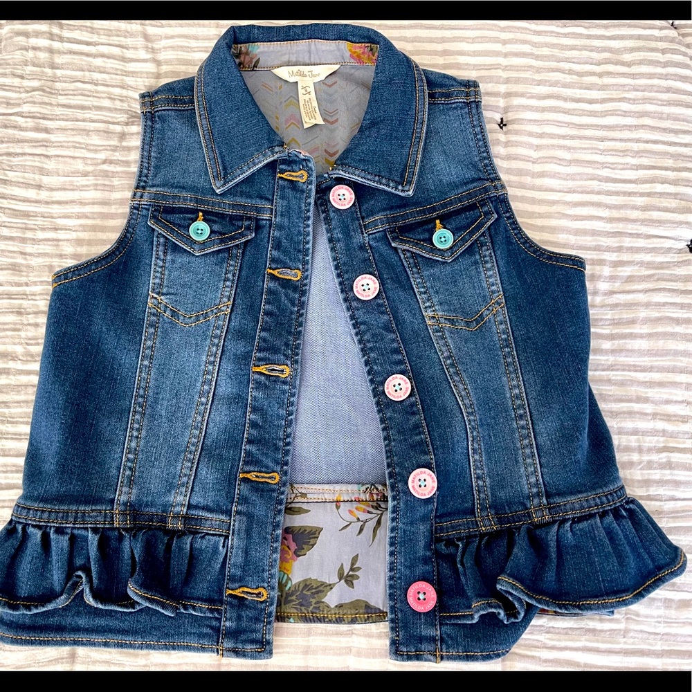 NWT Matilda Jane Jean Jacket Size 8
